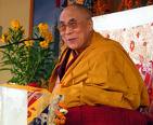 Tenzin Gyatso, o 14º Dalai Lama, líder religioso budista, faz visita ao Brasil