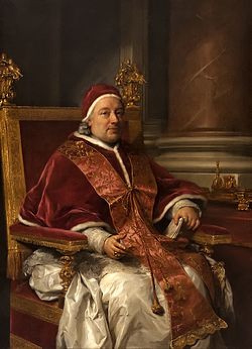 Pietro Francesco Orsini é eleito como o Papa Clemente XIII