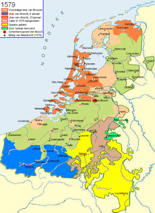 Guerra dos Oitenta Anos: Assinada a “União de Atrecht”