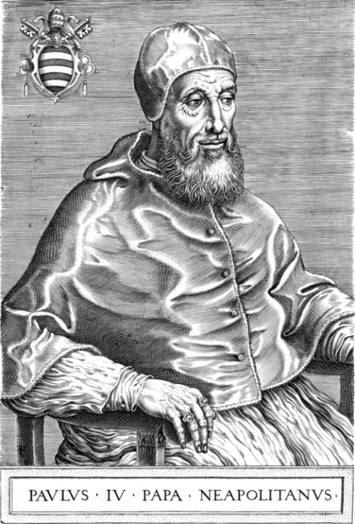Giovanni Pietro Caraffa é eleito Papa Paulo IV