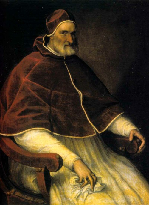 Giovanni Angelo de Medici é consagrado como Papa Pio IV, sucedendo ao Papa Paulo IV