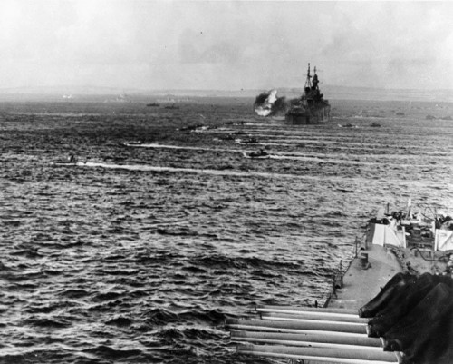 Segunda Guerra Mundial: Os norte-americanos desembarcam nas Ilhas Marianas