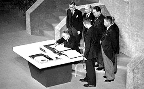 Segunda Guerra Mundial: o 'Tratado de São Francisco' ou 'Tratado de paz com o Japão' entra em vigor